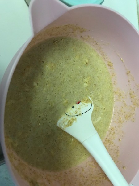 mixing wet and dry ingredients