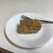 piece of Cornbread on plate