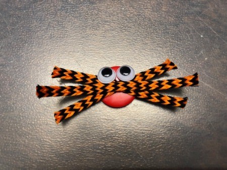 Spiderweb Display Sign - eyes added