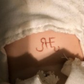 Identifying a Porcelain Doll - marking on neck