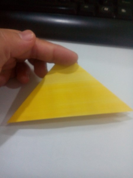 Halloween Explosion Card - tuck the horizontal fold inside - looks like this