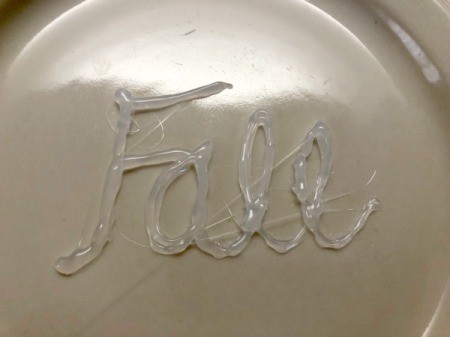 Happy Fall Sign -"Fall"