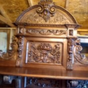 Value of an Antique Buffet - ornate buffet