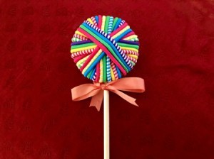 Hair Tie Lollipop Gift - ready to gift