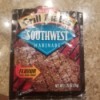 Copycat Recipe for McCormick's Grill Mates Southwest Marinade - open package