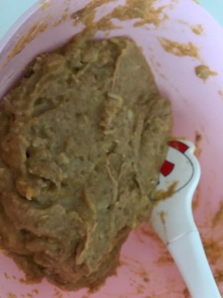 combining wet and dry ingredients