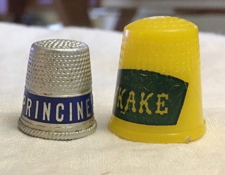 Value of an Antique and a Vintage Thimble