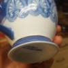 Value of Bombay China Company Plates and Cups - blue and white cup