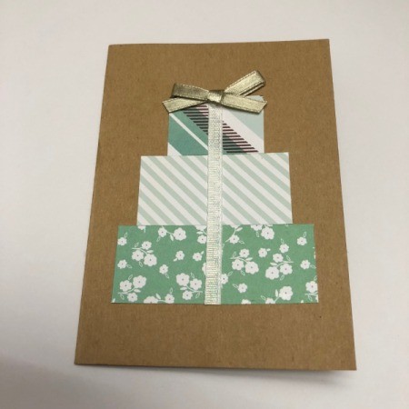 Birthday Gift Card - add a bow