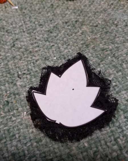 The Little Punk'in Who Could! - use the leaf template to cut out multiple leaves at once