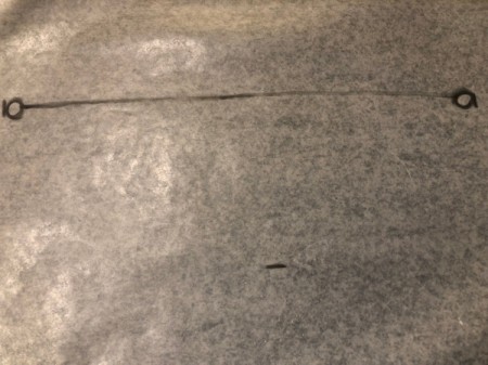 Spiderweb Necklace - draw two circles on the inside of the horizontal marks and connect with a line