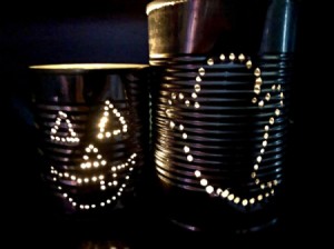 Tin Can Lanterns