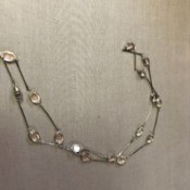 Replacing a Jump Ring - repaired necklace