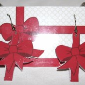 Gift Card and a Little More - gift card and matching earrings