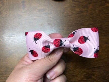 Paper Kids' Crown - cover center with a piece of ribbon