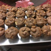 cooked Apple Spice Muffins