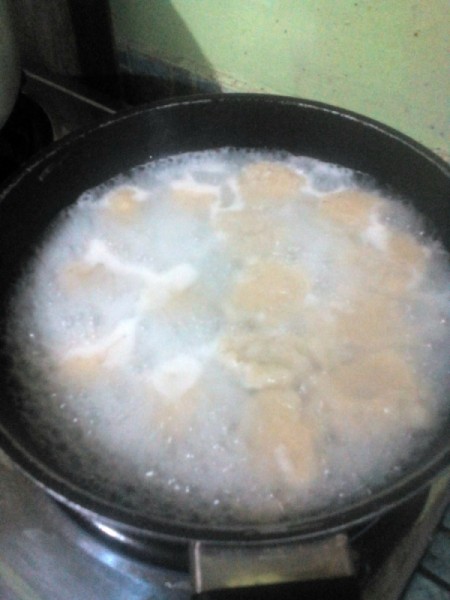 boiling Potato Tempura