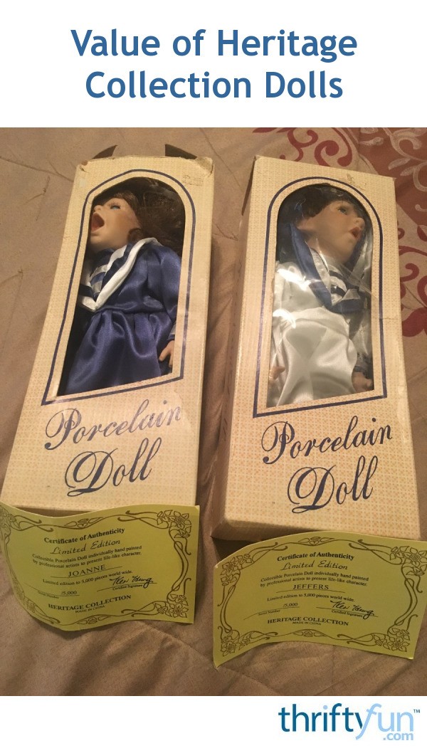 authentic heritage collectors doll