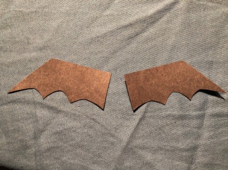 Vampire Corner Bookmark - cut apart at the fold