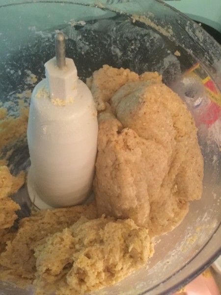 dough in processor