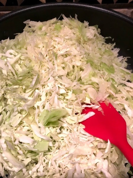chopped Cabbage