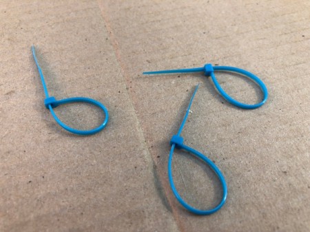 Sun Goddess Headdress - prepping three short ties