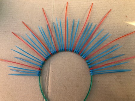 Sun Goddess Headdress - pattern complete