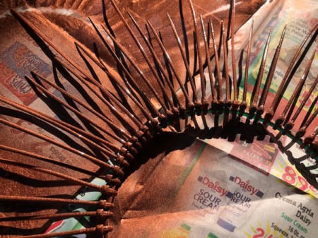 Sun Goddess Headdress - spray paint in your chosen color