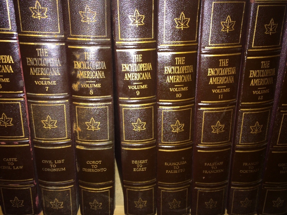 Value of Encyclopedia Americana Set? ThriftyFun