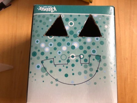 Cardboard Halloween Pumpkin and Ghost - draw mouth