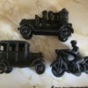 Value of Cast Iron Vehicles - motorcycle, car, and steam driven vehicle