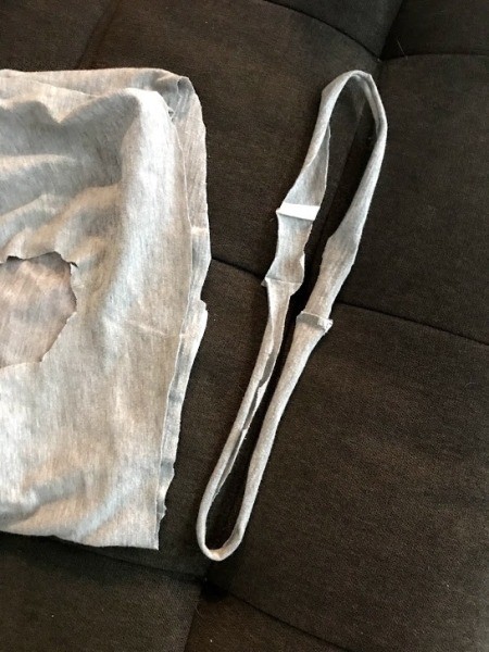 Kid to Toddler Shark Halloween Costume  - band cut off