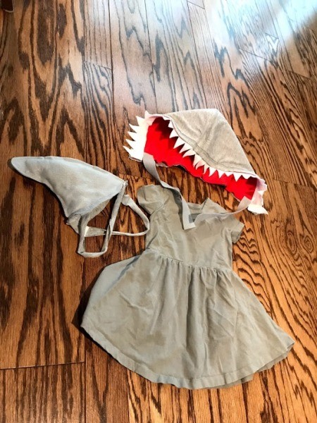 Kid to Toddler Shark Halloween Costume