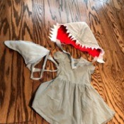Kid to Toddler Shark Halloween Costume
