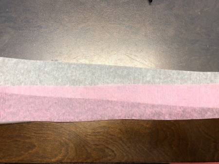 Birthday Cake Gift Box - cut two lengths of crepe paper streamers in your choice of colors