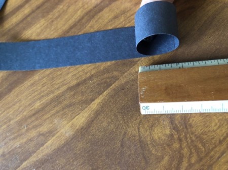 Squawking Crow Paper Craft - curl one of the strips