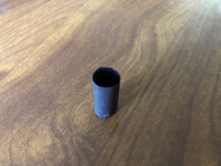 Squawking Crow Paper Craft - curl and glue