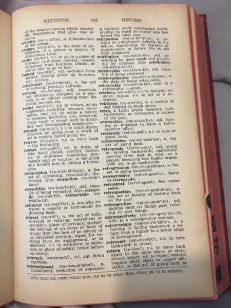 Value of a 1937 Noah Webster National Dictionary