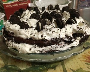 Oreo Cookie Cream Pie