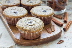 Cinnamon Banana Muffins