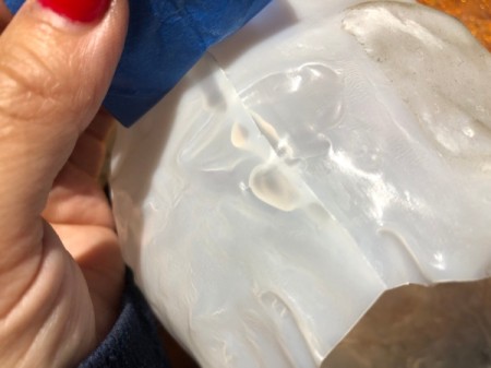 Milk Jug Skulls - peel off the tape