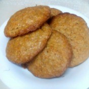 Simple Carrot Cookies on plate