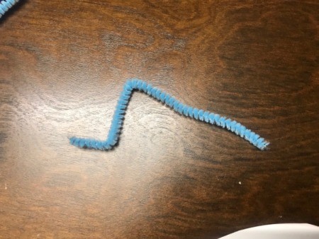 Last Minute Spider Face Mask - leg shaped