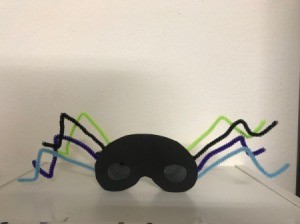 Last Minute Spider Face Mask - spider mask