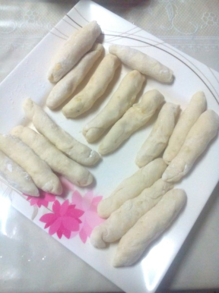 rolled up cheese filled dough