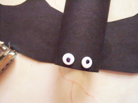 Hanging Bats - add eyes