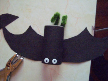 Hanging Bats - hang them from a string