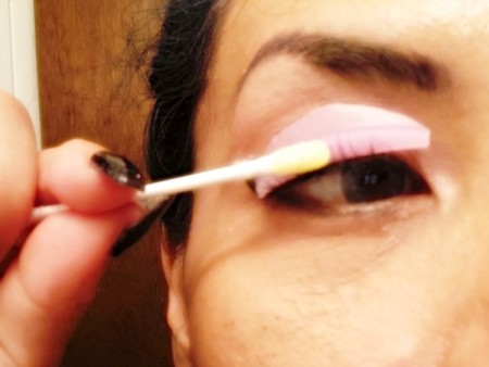 DIY Long-Lasting Eyelash Lift - apply moisture lotion and allow to sit 5 minutes
