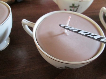 Using Leftover Candle Wax For Gifts - snip wick