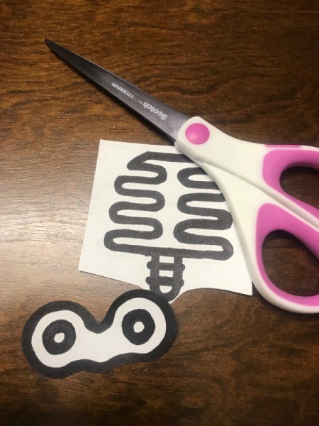 How to Make a Speedy Recovery Card - cut out the image